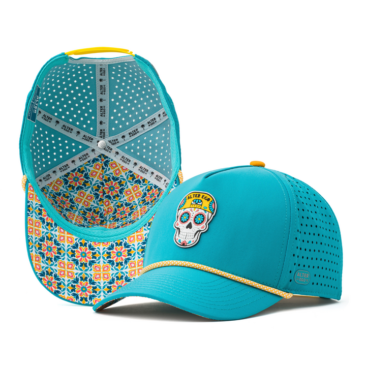 Coaster Splash Aqua Summer Skull