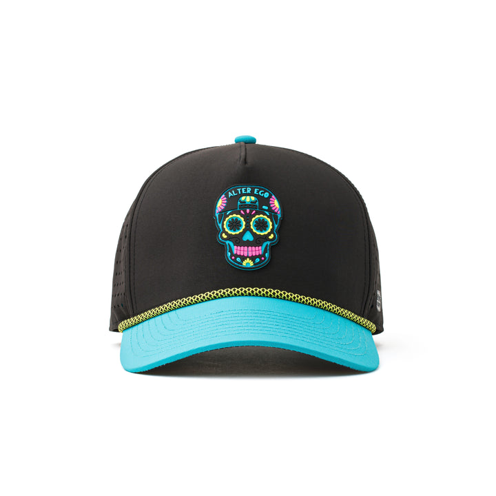 Coaster Splash Black Summer Skull